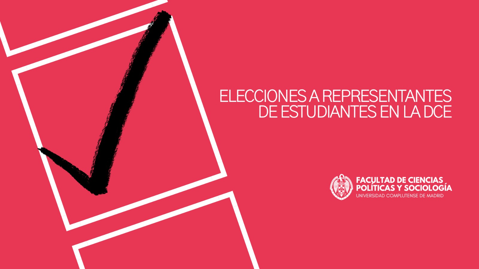 Elecciones a representantes en la Delegación Central de Estudiantes 2026